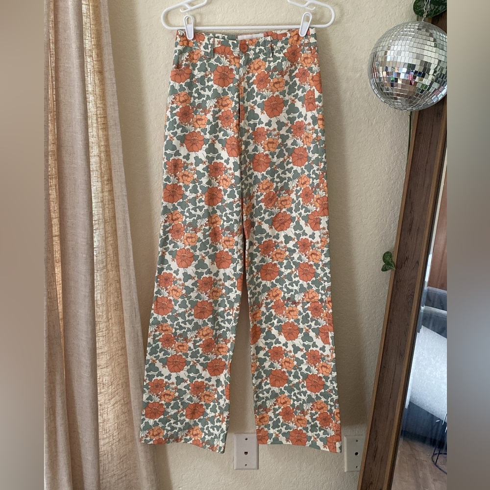 ROLLAS SZ 8/S floral jean /